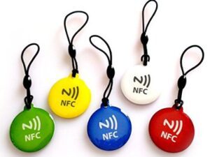 RFID Colorful Morden Epoxy Key Tag