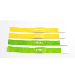 Low Cost Tyvek Disposable Paper Wristband With Various Colors