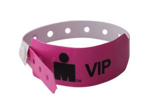 NFC Disposable PVC NFC Wristbands One-time Used Bracelet