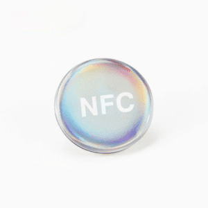 NFC Free Sample Hot Sale Custom Social Media Tap EpoxySticker
