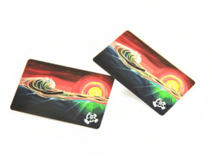 NFC-programmable passive RFID Business Card