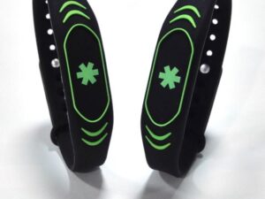 NFC Unique UID Number Printing Silicone Writable Wristbands