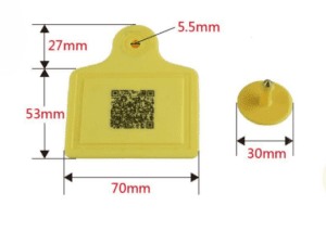 RFID Animal Ear Tag for Animal Farm